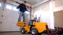 500lb Hydraulic RC Wheel Loader Lifts Me - 24v Electric Power