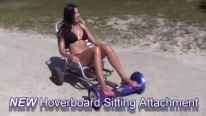 Hoverboard Cart - Hoverboard with Sitting Attachment