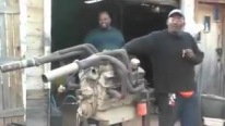 Hot Rodder Guy and His Way To Start Up an Engine Are Gonna Make Your Day!!!