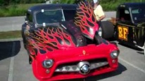 Cool Guy Tony's 1952 Dodge Chop Top Rat Rod is Inspired by Johnny Cash's Song