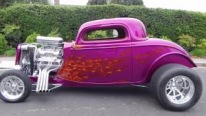 "Purple Fire": 1933 Ford 3 Window Coupe of California