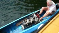 Compelling Stirling Engine Powered Canoe Works So Smoothly