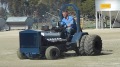 V12 Powered Lawn Mower Does Some Insanely Cool Doughnuts