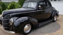 Fully Restored 1939 All Steel Ford Looks as Classy as an Italian Gangster from the 60's