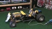 V8 Powered R/C Model Rat Rod is Made of LEGO Parts and Actually Works!