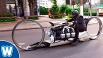 Impractical, Crazy, Unique: Hubless Motorcycle with 300HP Rolls Royce Continental V6 Airplane Engine