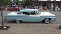 1959 Ford Fairlane 500 Club Victoria is the Shining Star of Lombard Car Show!