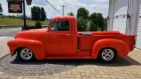 1951 Chevy Pickup in the Most Beautiful Red Ever!