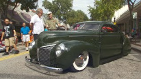 Chopped Custom Mercury with Cadillac Engine
