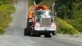 So Much Torque - Semi Truck Pulls Wheelie While Pulling a HUGE Load!