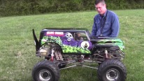 1/4 Scale Grave Digger With Stinger 609 Engine Cool As Hell!!!