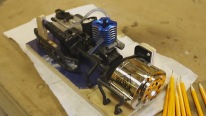 Totally AWESOME! Nitro Engine Powered PENCIL Sharpener