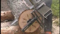 The Most Ingenious Chainsaw Sawmill