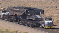 Extreme Truck For An Extreme Job - Mack Titans Hauls 800,000-lb Generator Vessel