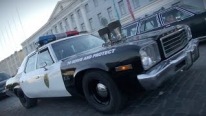 Crazy Plymouth Police Car - Great V8 Sound!