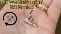 The Smallest RC Engine In The WORLD!