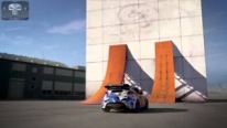 Hyundai Veloster Drifting On A Vertical Wall