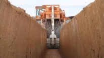 See the Amazing Power of both Disc and Chain Trenchers
