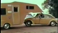 1974 Volkswagen Beetle-Camper Road Test Footage Looks Like a Vintage Movie