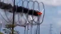 Windmill Fire Creates Crazy Smoke Pattern