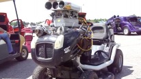 Monstrously Cool Lawn Mower Powered by Chevrolet 350 Small Block Engine