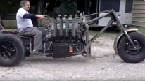 Fantastically Cool Detroit Diesel Powered Rat Rod Trike Runs Like an Absolute Badass