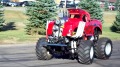 Uniquely Awesome 4x4 600HP Midget Truck Does Insane Burnouts and Donuts