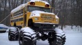 Badass Ford School Bus Will Make Students Go To School Every Day!!!