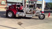 Ingeniously Designed Detroit Diesel Powered Trike that You Won't Believe Actually Exists!