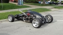 The World's First Hot Rod Quad by Brimstone Cycles
