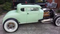 1930 Ford Model A Coupe Hot Rod with Mint Paint is the Product of Hard-Working and Ingenuity