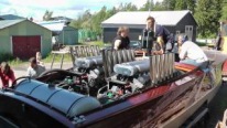 Rolls Royce Meteor V12 Port Side Engine's First Starting Up