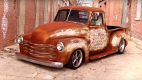 1951 Chevrolet Patina Pickup Truck Looks So Rusty That You May Get Tetanus Even By Staring at It!