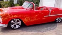 1955 Chevrolet Bel Air Resto Mod Convertible Will Make You Meet the Greatest Beauty!