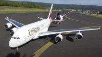 A giant RC Airbus A380