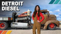 &quot;Mad Max&quot; Rat Rod: V12 Diesel 1948 COE Dump Truck With Hidden Motorcycle